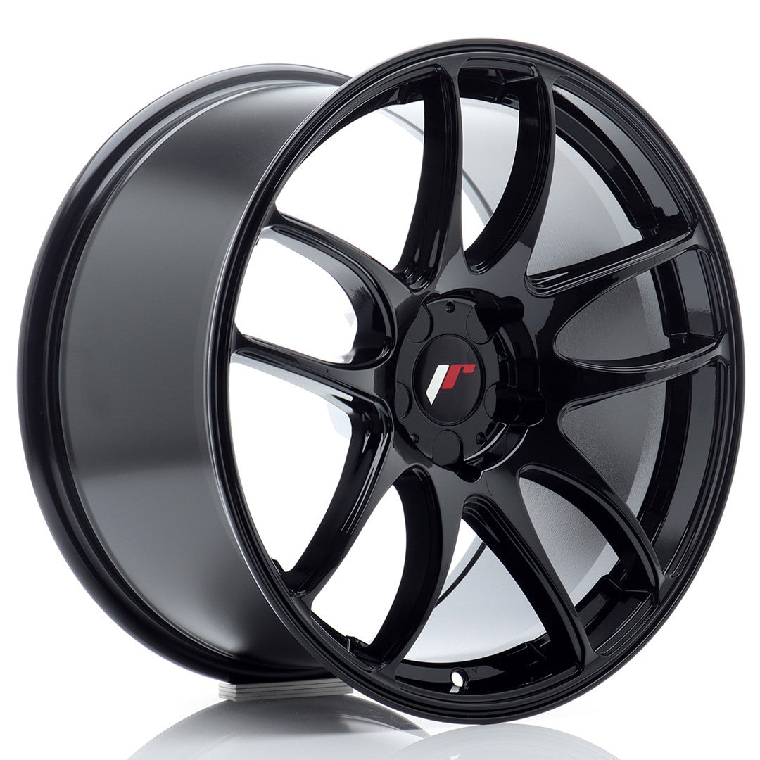 Llanta Japan Racing JR-29 Extreme Concave 18x9,5" 5 tornillos a medida ET20-47 negro brillo