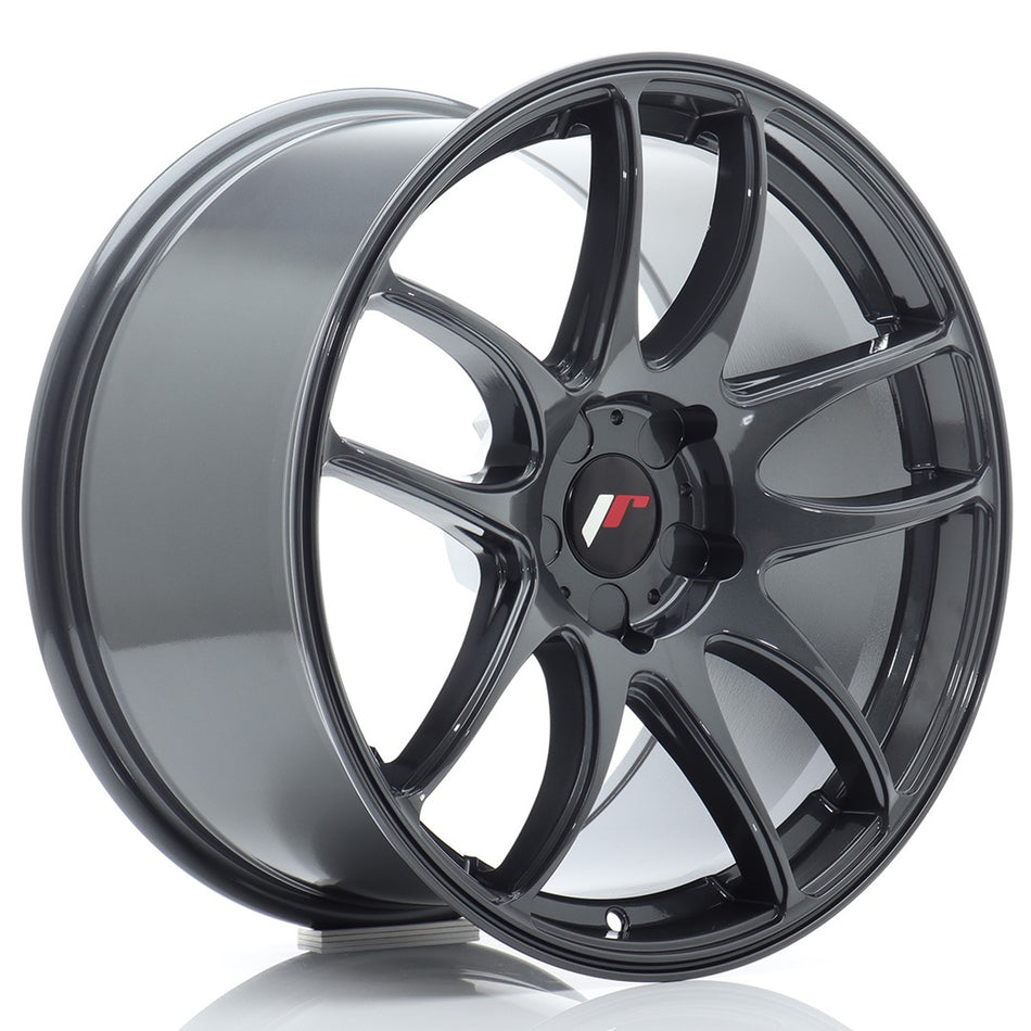 Japan Racing JR-29 Extreme Concave 18x9.5" (5 hole custom PCD) ET20-47, Hyper Gray