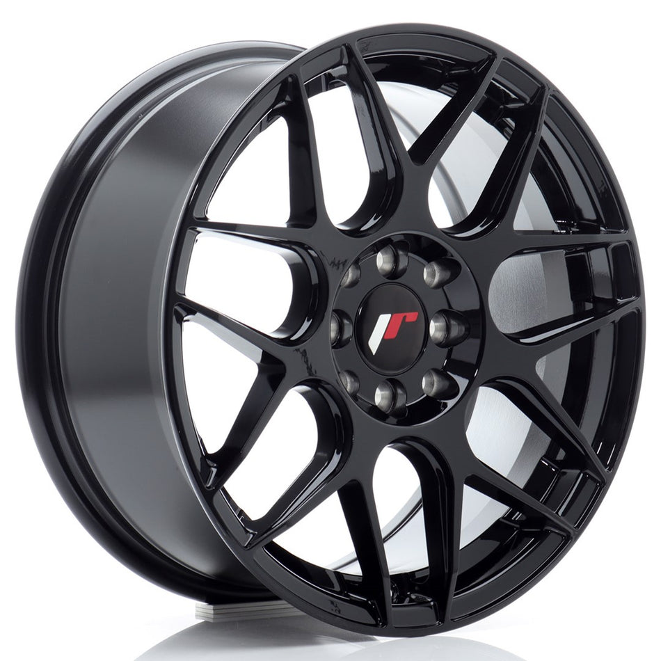 Japan Racing JR-18 16x7" 4x100/114.3 ET35, Gloss Black
