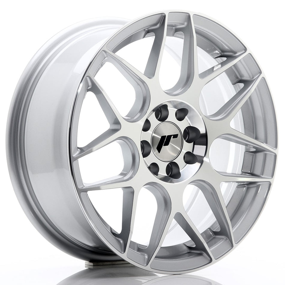 Japan Racing JR-18 16x7" 4x108 ET25, Machined Silver