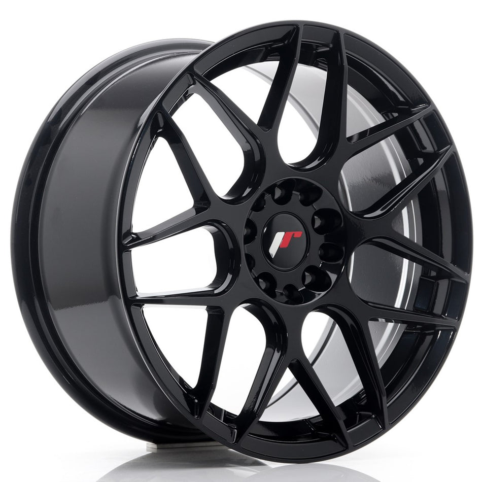 Japan Racing JR-18 18x8.5" 5x112/114.3 ET45, Gloss Black