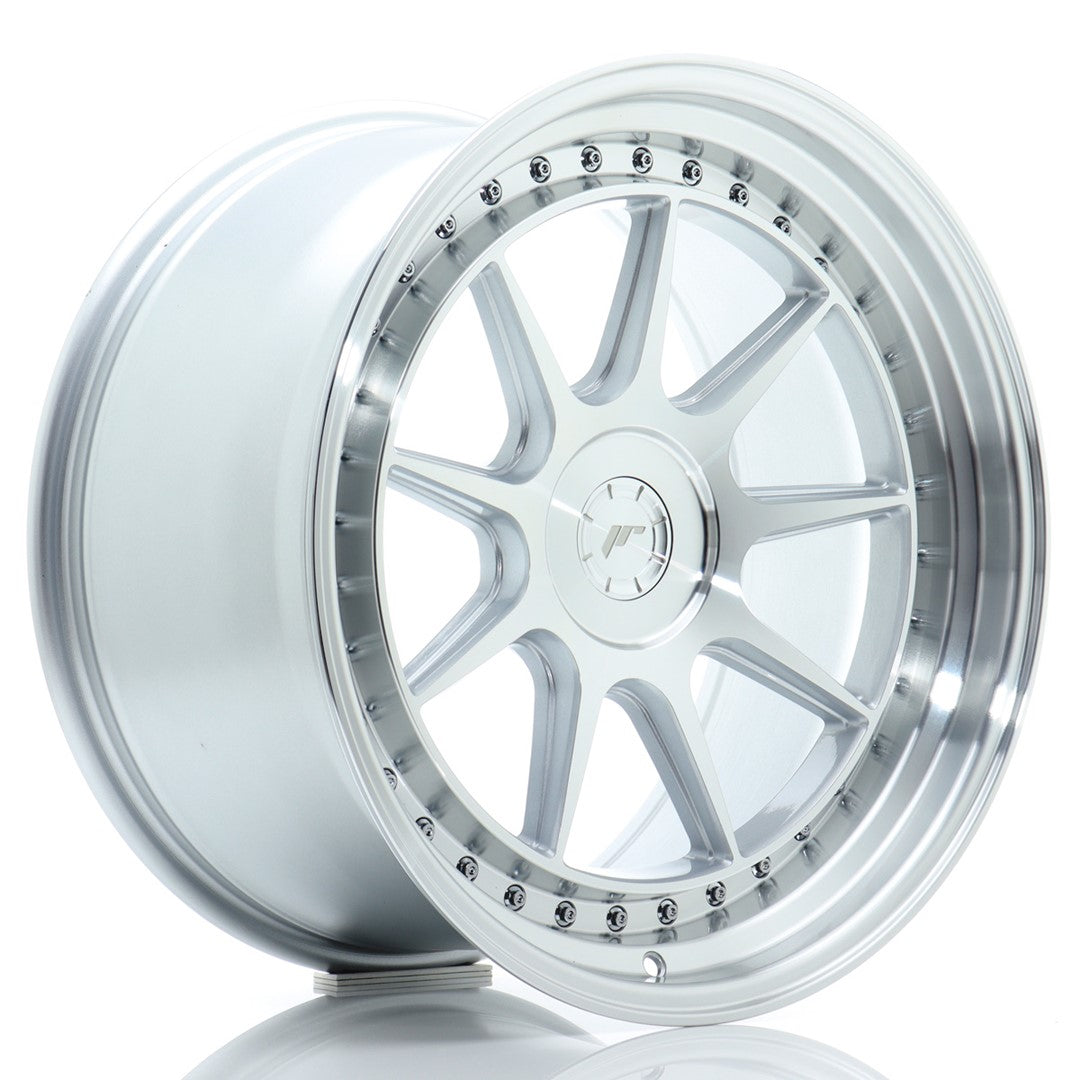 Llanta Japan Racing JR-47 19x9,5" 5 tornillos a medida ET15-35 plata