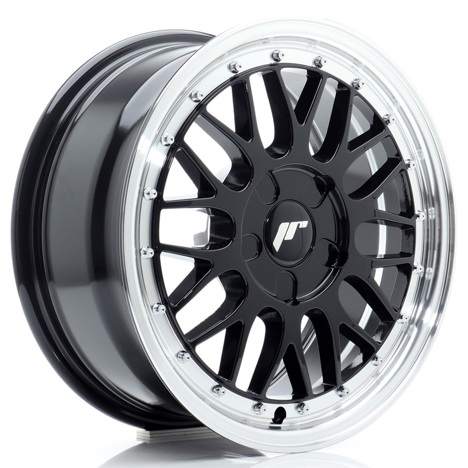 Japan Racing JR-23 16x7" (5 hole custom PCD) ET20-45, Gloss Black