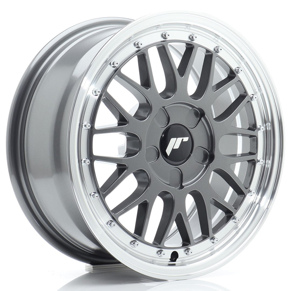 Japan Racing JR-23 16x7" (5 hole custom PCD) ET20-45, Hyper Gray