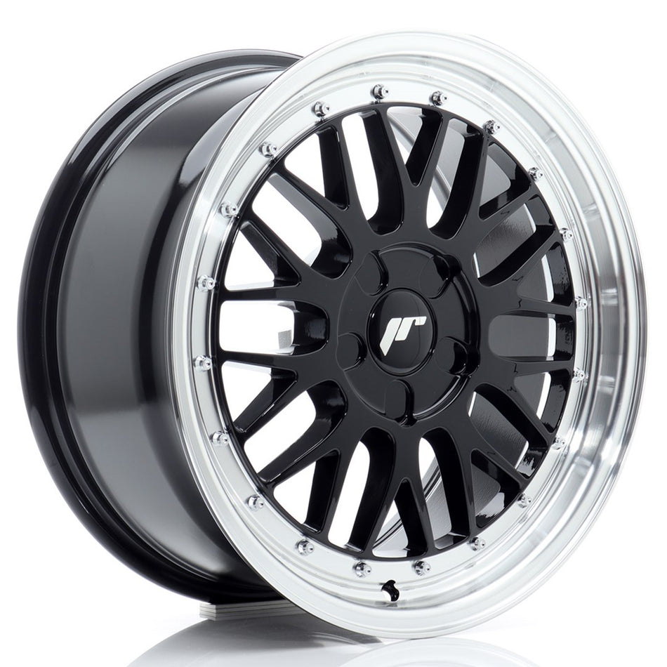 Japan Racing JR-23 17x8" (5 hole custom PCD) ET20-45, Gloss Black