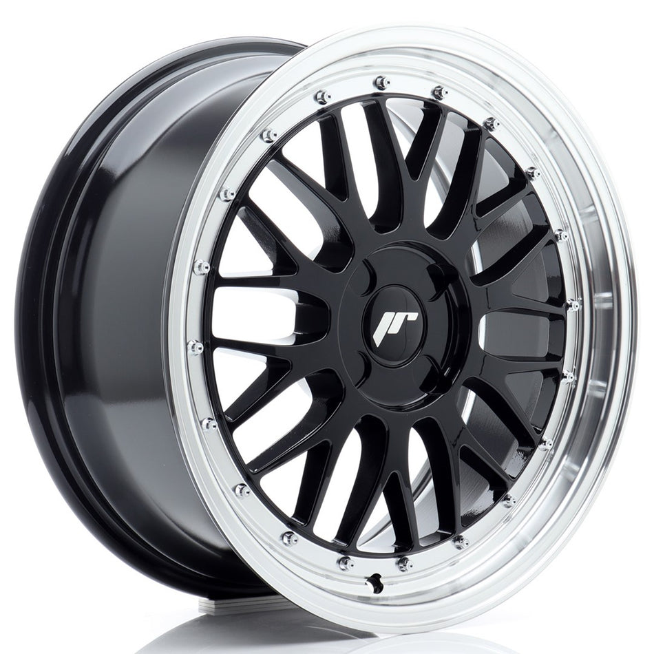 Japan Racing JR-23 18x8" (4 hole custom PCD) ET20-42, Gloss Black