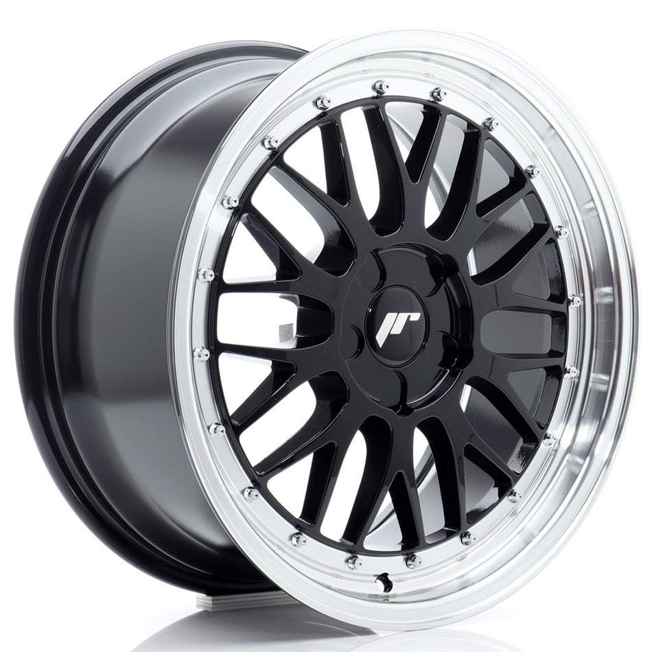 Japan Racing JR-23 18x8.5" (5 hole custom PCD) ET20-48, Gloss Black