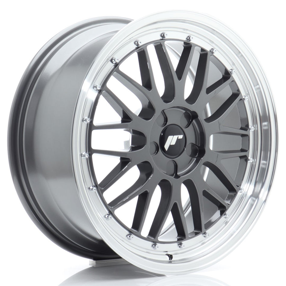 Japan Racing JR-23 19x8" (5 hole custom PCD) ET20-40, Hyper Gray
