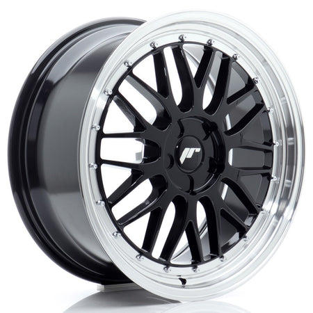 Llanta Japan Racing JR-23 20x10,5" 5 tornillos a medida ET15-25 negro brillo