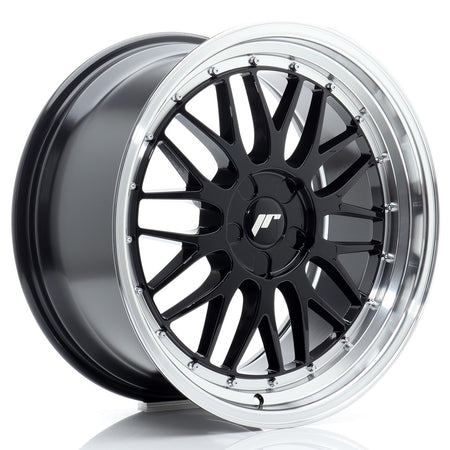 Llanta Japan Racing JR-23 20x10,5" 5 tornillos a medida ET15-25 negro brillo