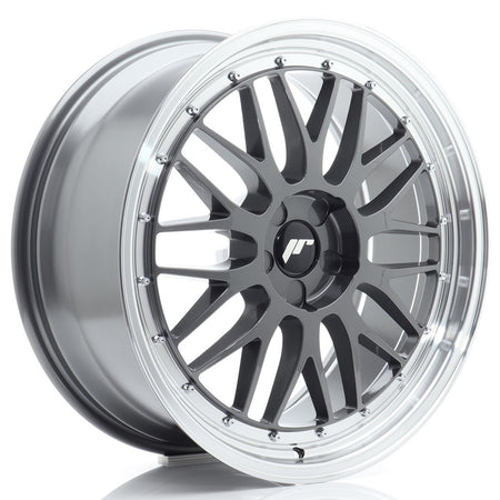 Llanta Japan Racing JR-23 20x10,5" 5 tornillos a medida ET30-43 gris hyper
