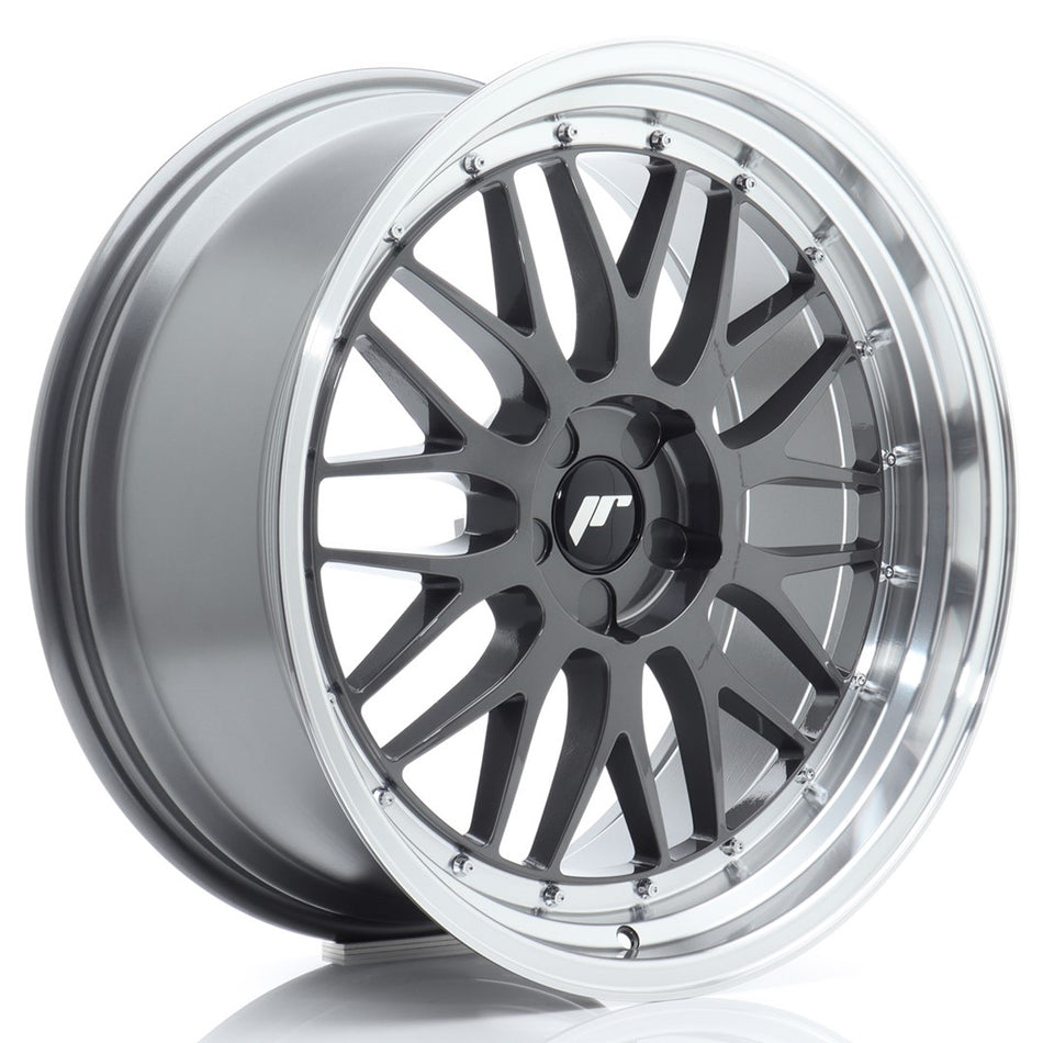 Japan Racing JR-23 20x10" (5 hole custom PCD) ET20-40, Hyper Gray