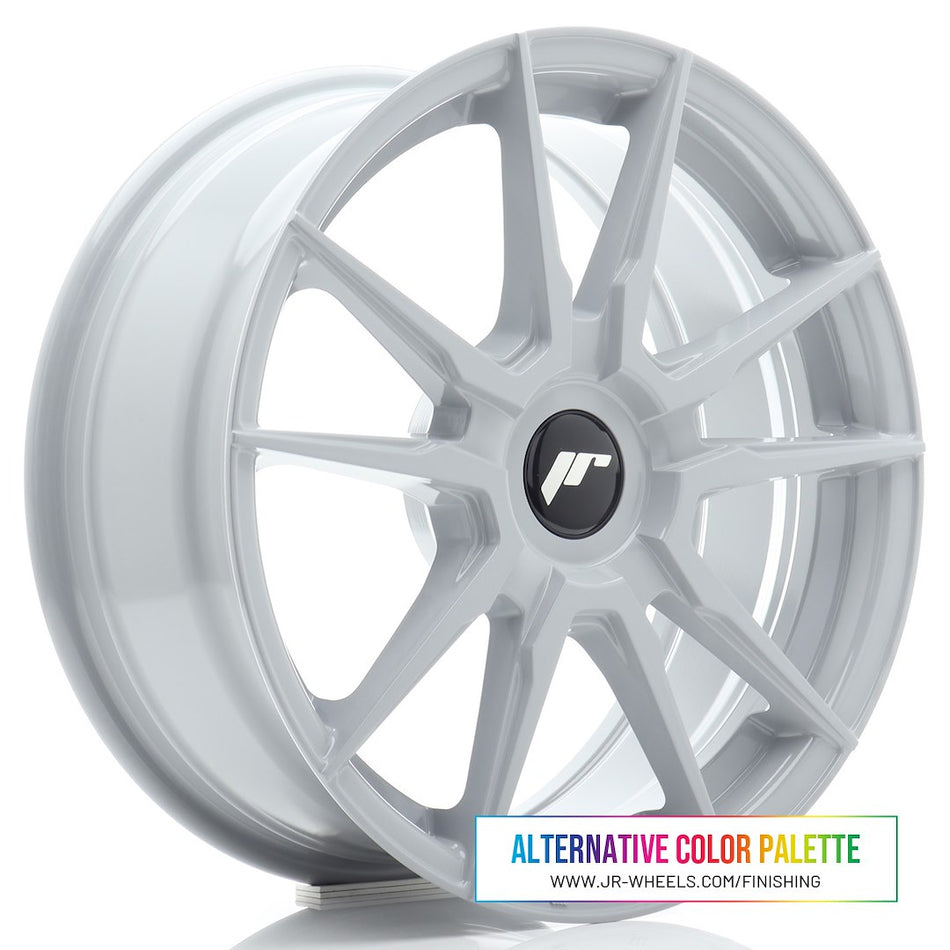 Llanta Japan Racing JR-21 17x7" a medida ET20-40 acabado personalizado