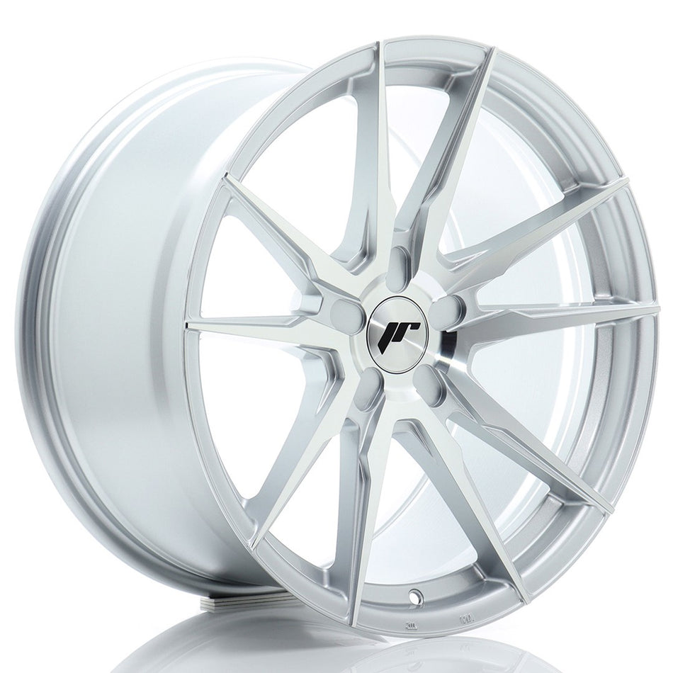 Japan Racing JR-21 Extreme Concave 19x9" (5 hole custom PCD) ET20-40, Machined Silver
