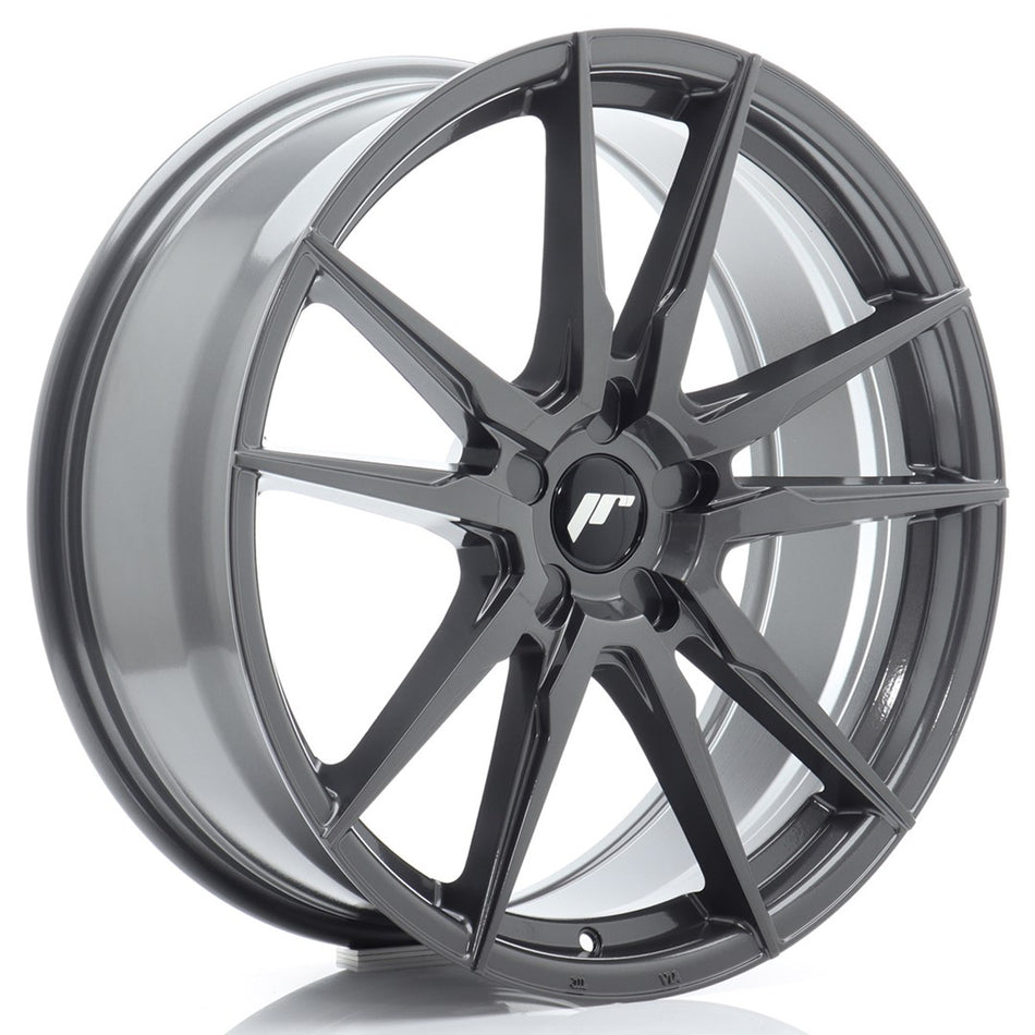 Japan Racing JR-21 20x8.5" (5 hole custom PCD) ET20-45, Hyper Gray