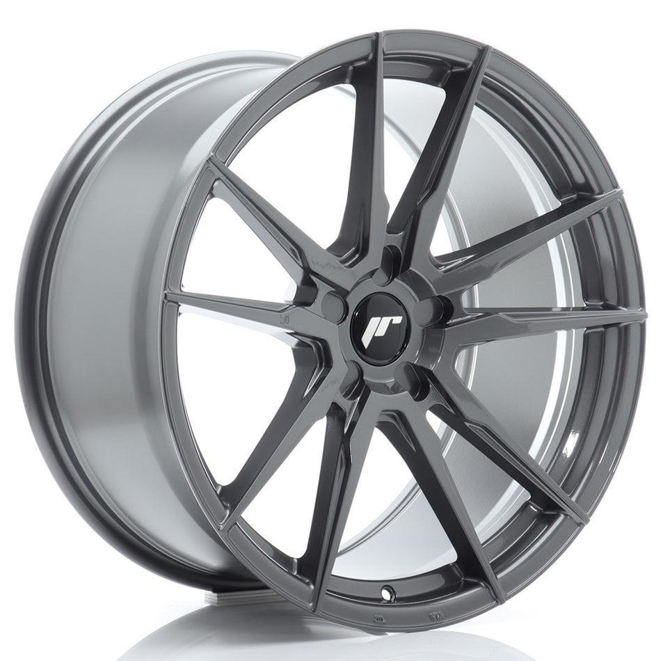 Japan Racing JR-21 Extreme Concave 20x9" (5 hole custom PCD) ET20-35, Hyper Gray