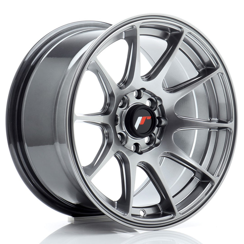 Japan Racing JR-11 15x8" 4x100/108 ET25, Hyper Black