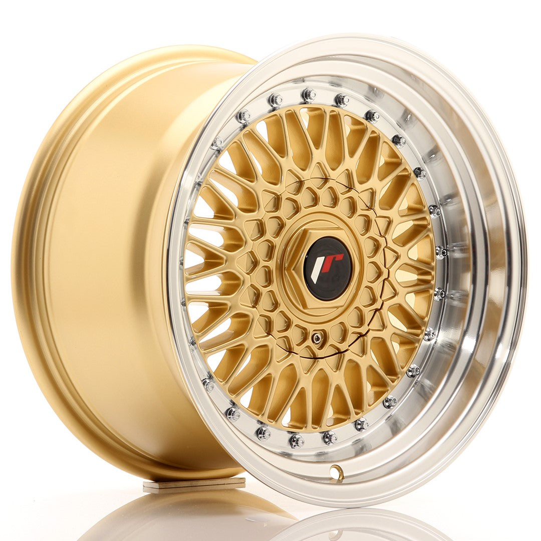 Llanta Japan Racing JR-9 16x9" a medida ET20 dorado