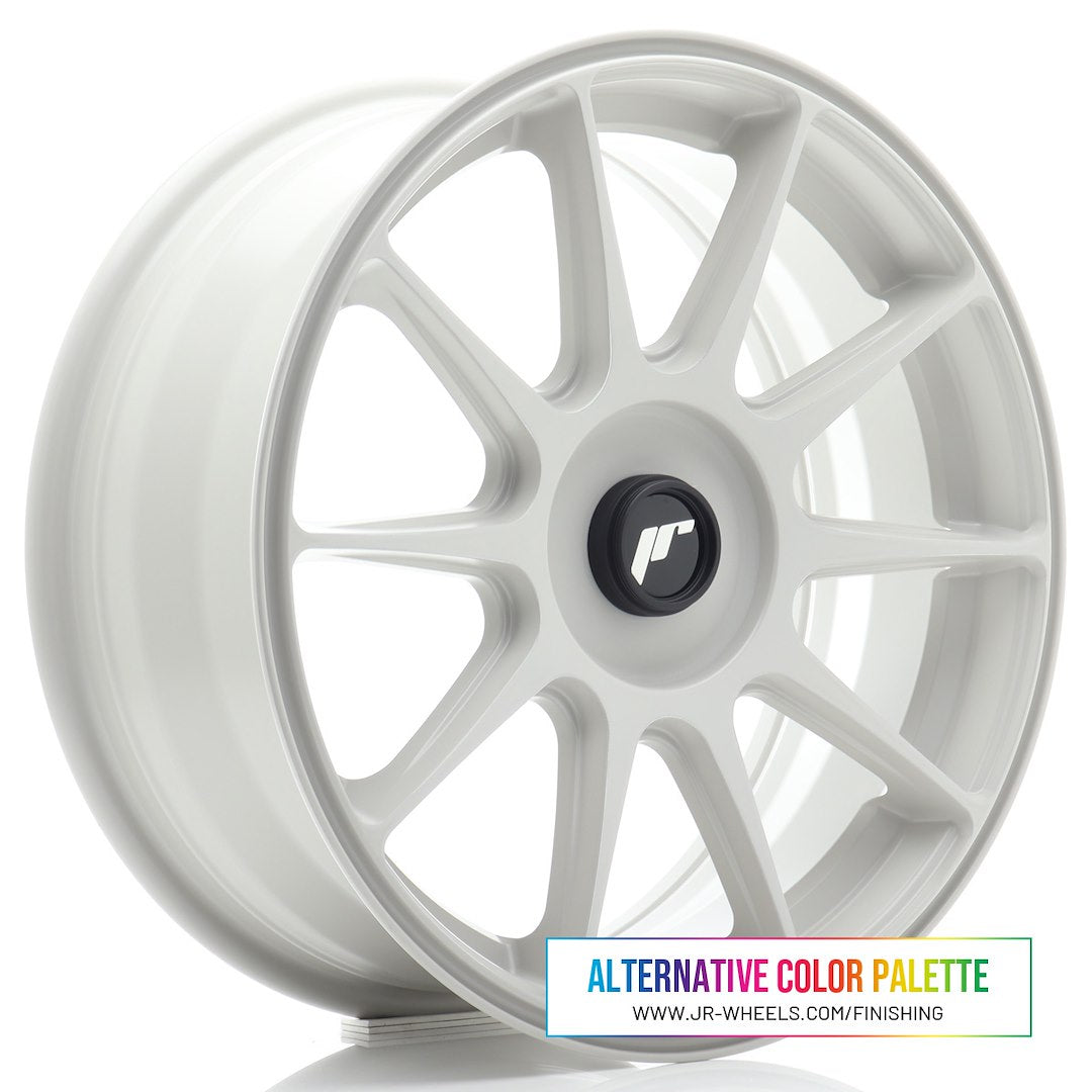 Llanta Japan Racing JR-11 17x7" a medida ET20-38 acabado personalizado