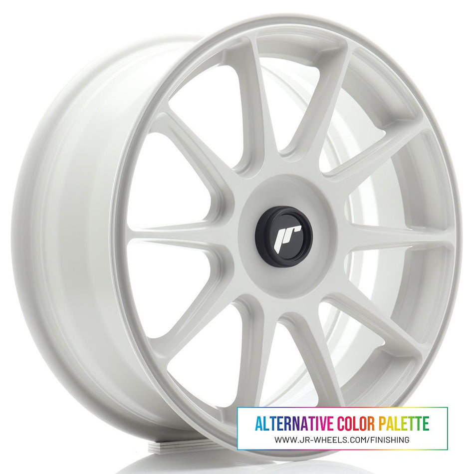 Llanta Japan Racing JR-11 17x7" a medida ET20-38 acabado personalizado