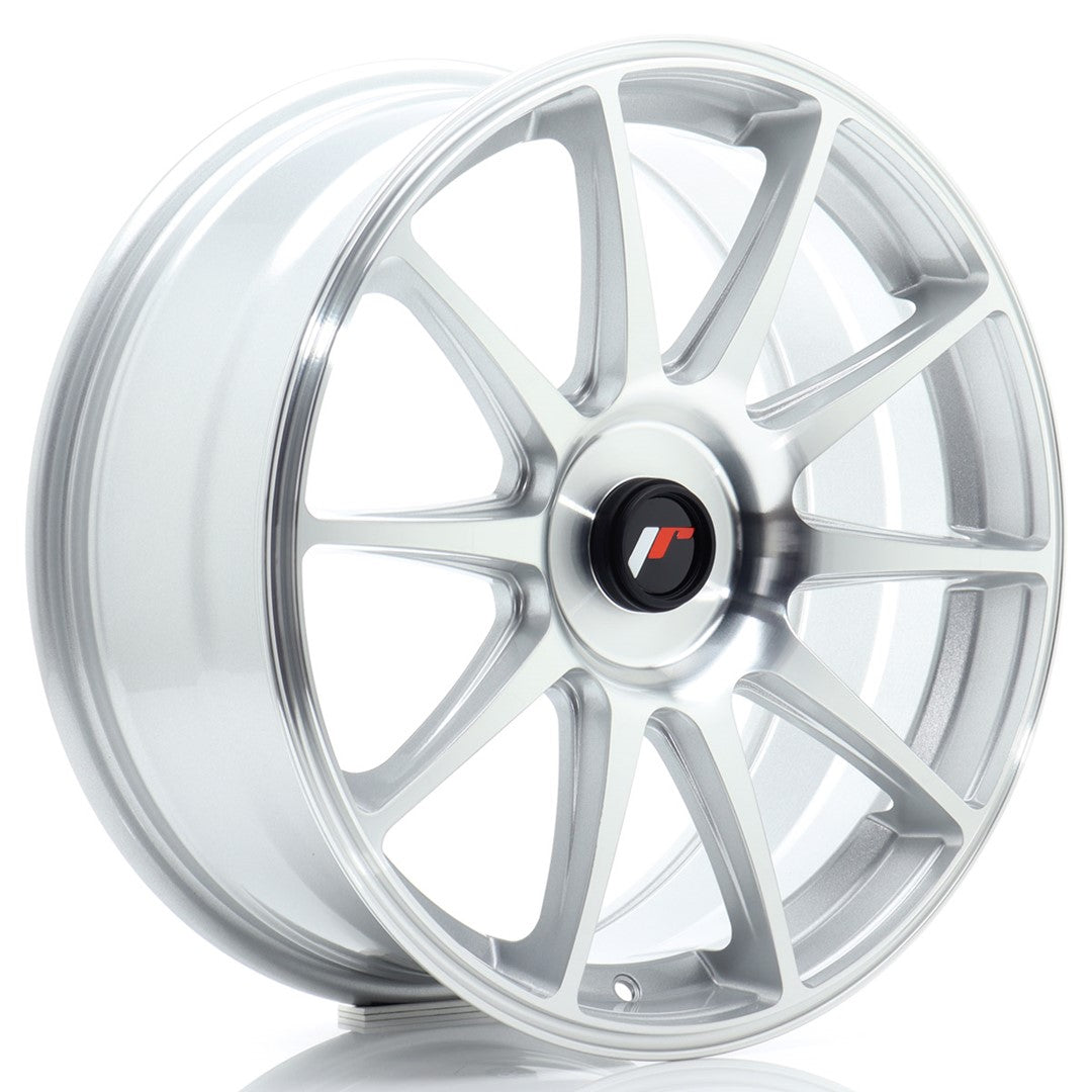 Llanta Japan Racing JR-11 18x7,5" a medida ET20-40 plata