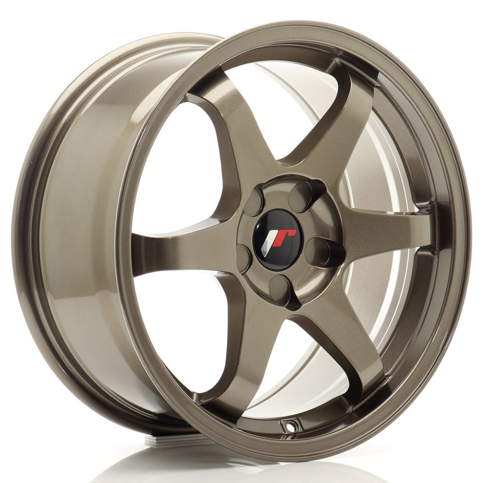 Japan Racing JR-3 17x8" (5 hole custom PCD) ET20-35, Bronze
