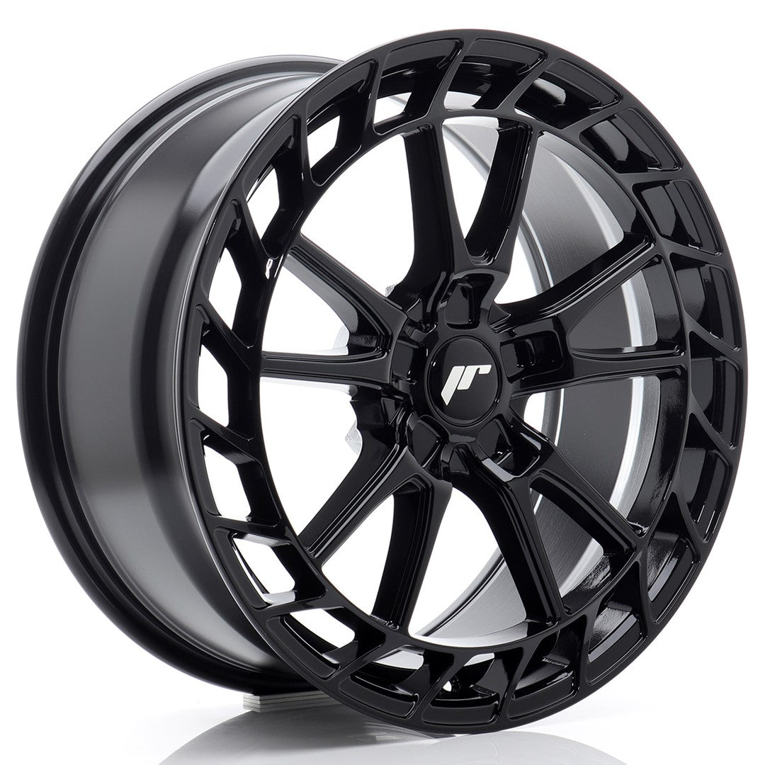 Llanta Japan Racing JR-45 19x8,5" 5 tornillos a medida ET20-50 negro brillo