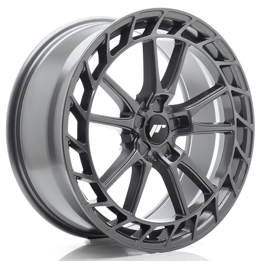 Llanta Japan Racing JR-45 20x8,5" 5 tornillos a medida ET25-45 gris hyper