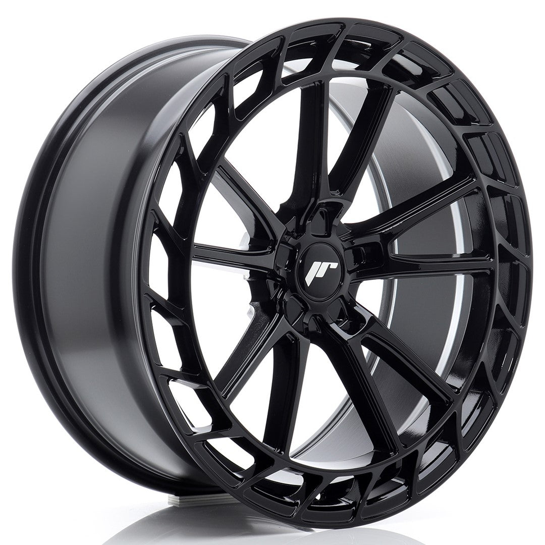 Llanta Japan Racing JR-45 21x9,5" 5 tornillos a medida ET15-35 negro brillo