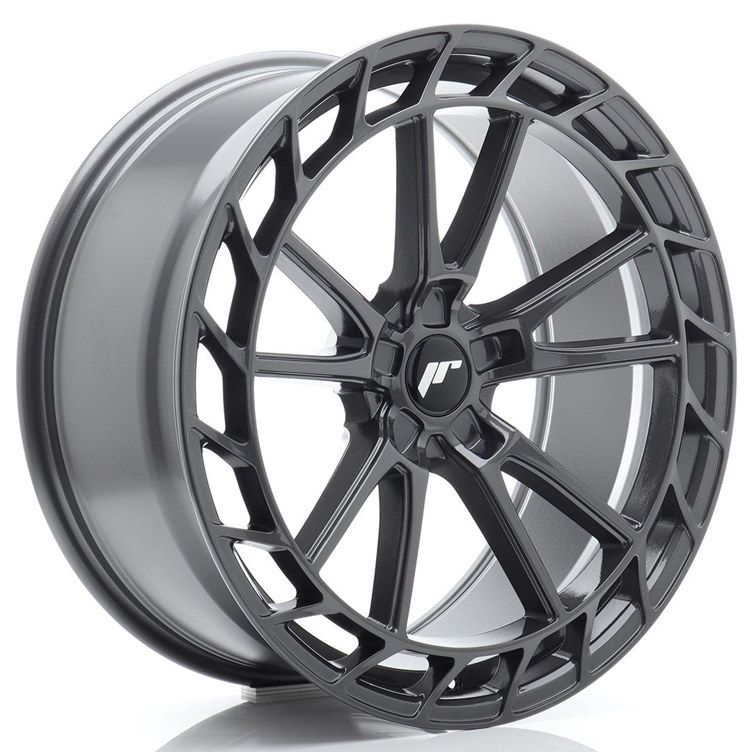 Llanta Japan Racing JR-45 21x9,5" 5 tornillos a medida ET15-35 gris hyper