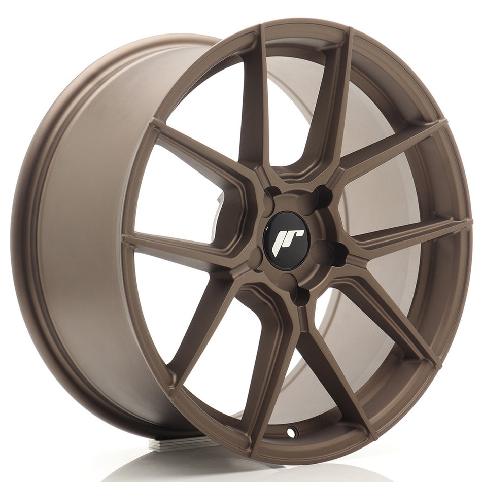 Japan Racing JR-30 18x8.5" (5 hole custom PCD) ET20-45, Bronze