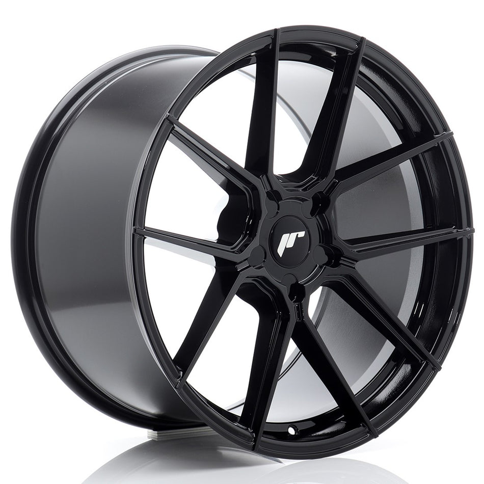 Japan Racing JR-30 Extreme Concave 20x9.5" (5 hole custom PCD) ET22-40, Gloss Black