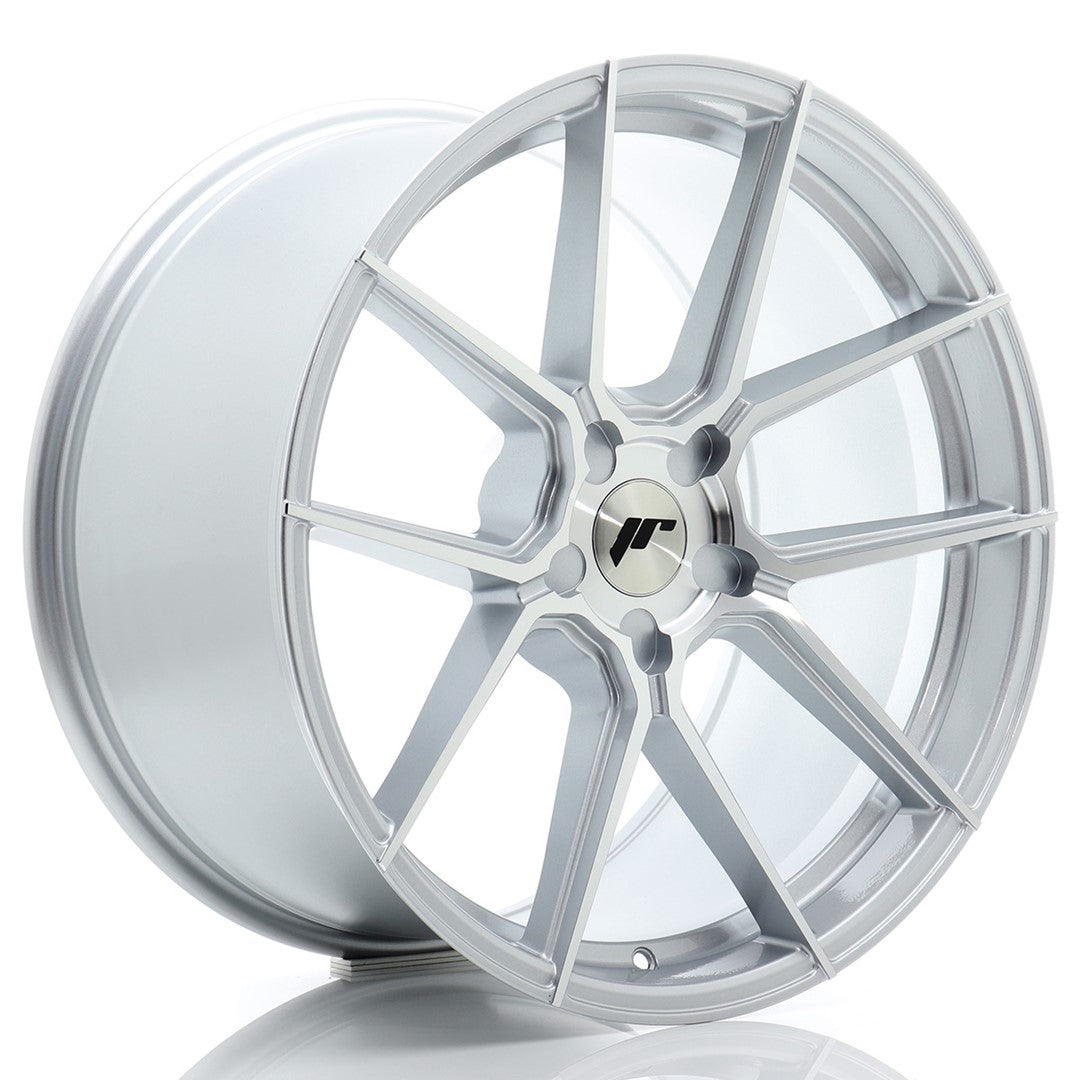 Llanta Japan Racing JR-30 Extreme Concave 20x9,5" 5 tornillos a medida ET22-40 plata mecanizada