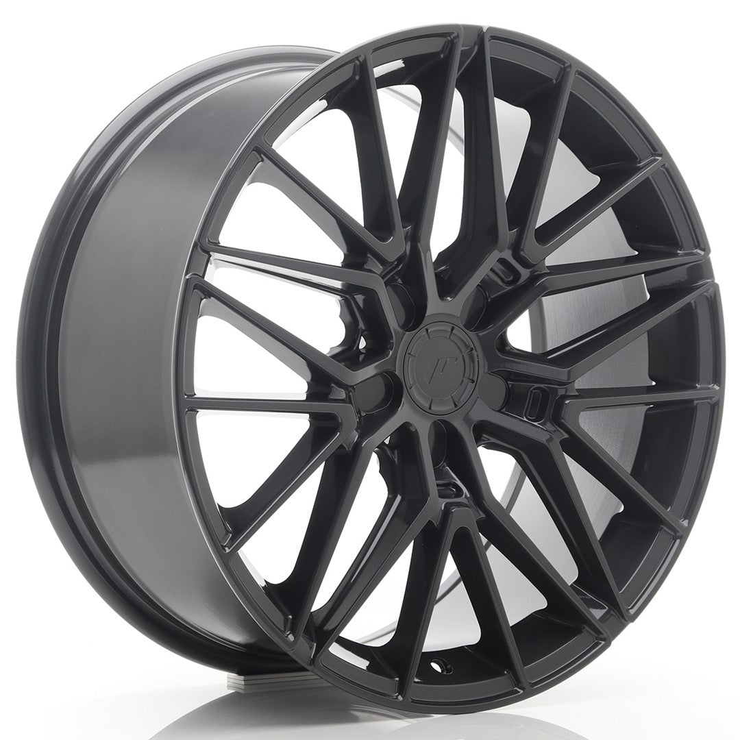 Llanta Japan Racing JR-38 18x8" 5 tornillos a medida ET20-45 gris hyper