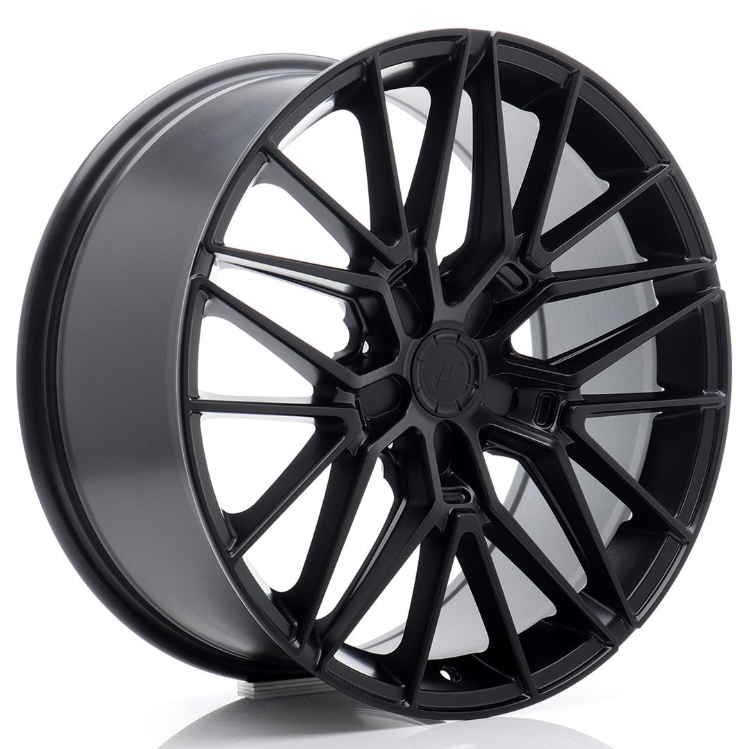 Llanta Japan Racing JR-38 19x8" 5 tornillos a medida ET20-40 negro mate