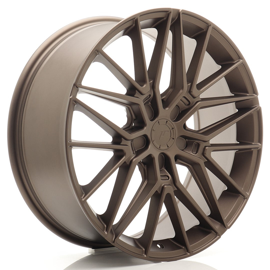 Llanta Japan Racing JR-38 20x8" 5 tornillos a medida ET20-40 bronce