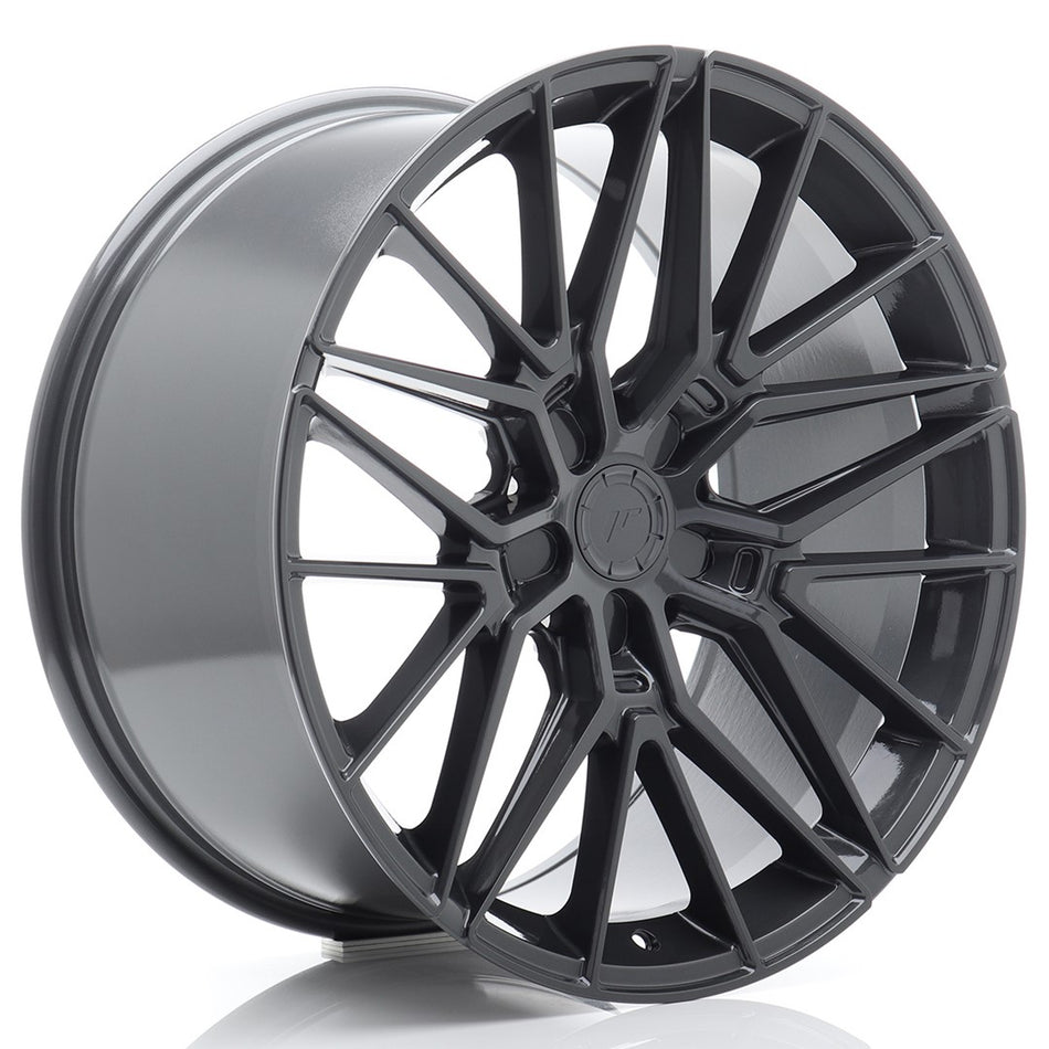 Japan Racing JR-38 20x9" (5 hole custom PCD) ET20-35, Hyper Gray