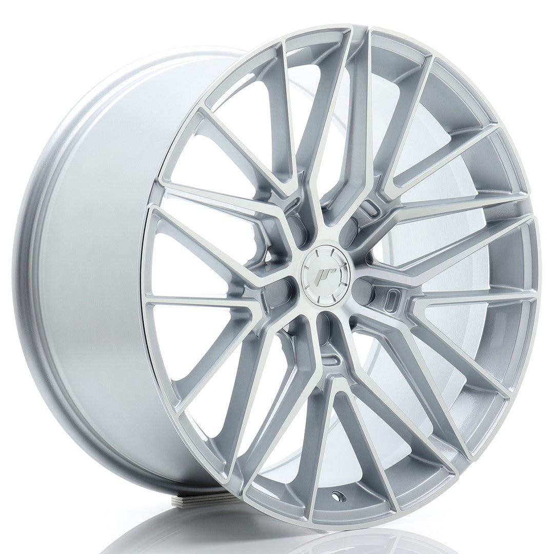 Llanta Japan Racing JR-38 20x10" 5 tornillos a medida ET20-48 plata