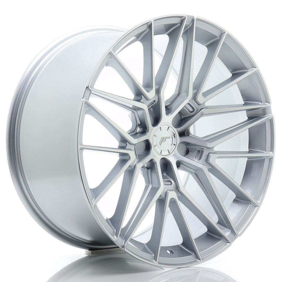 Llanta Japan Racing JR-38 20x10,5" 5 tornillos a medida ET15-45 plata