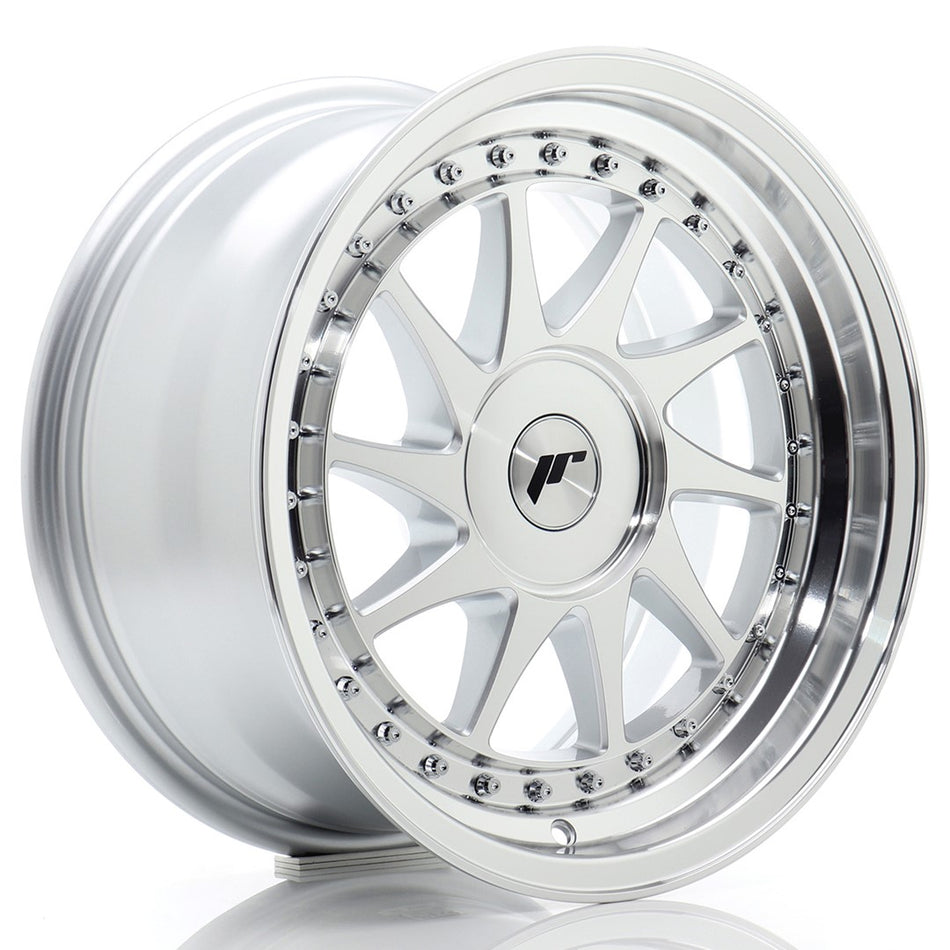 Japan Racing JR-26 16x8" (4 & 5 hole custom PCD) ET10-30, Silver