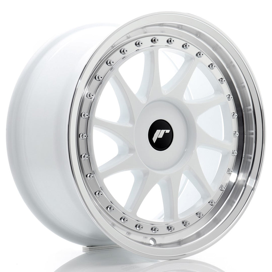 Japan Racing JR-26 17x8" (4 & 5 hole custom PCD) ET20-35, White