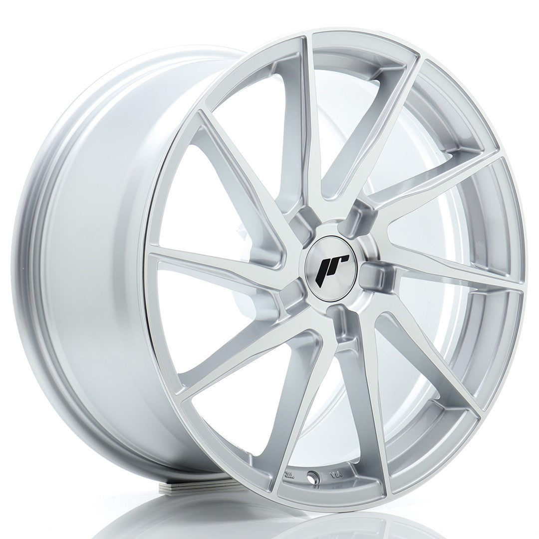Llanta Japan Racing JR-36 Extreme Concave 18x9" 5 tornillos a medida ET20-50 plata