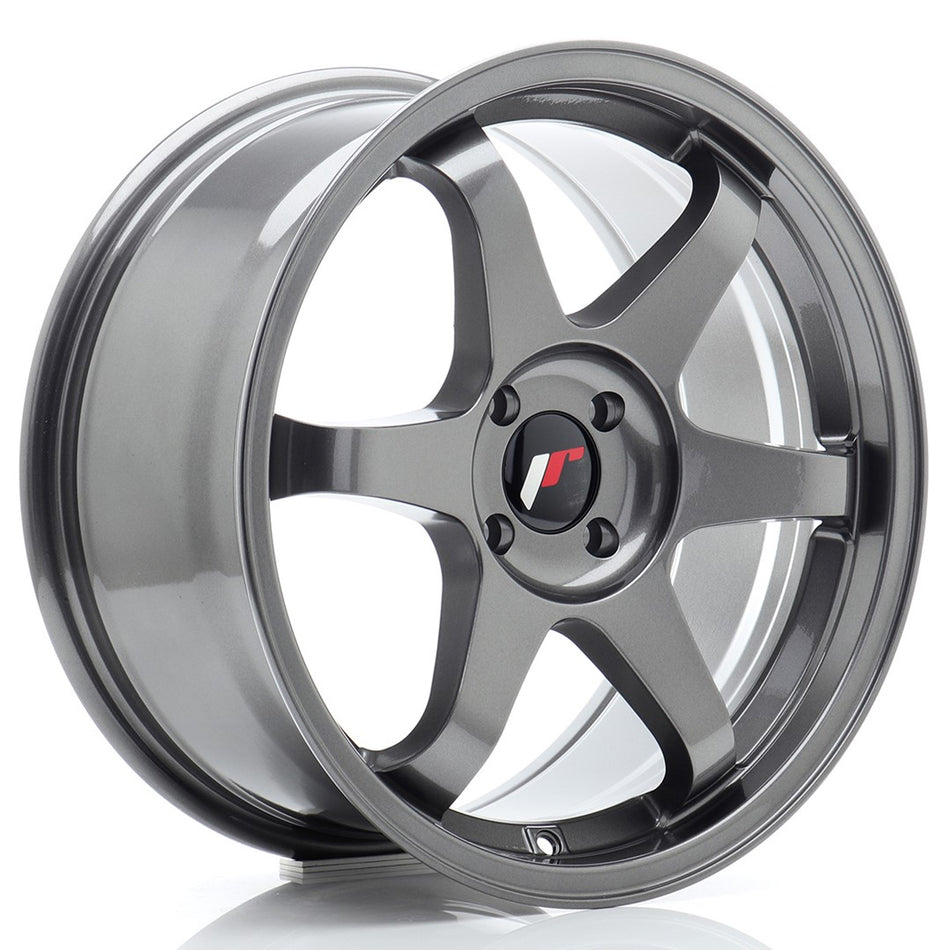 Japan Racing JR-3 17x8" 4x114.3 ET35, Gunmetal