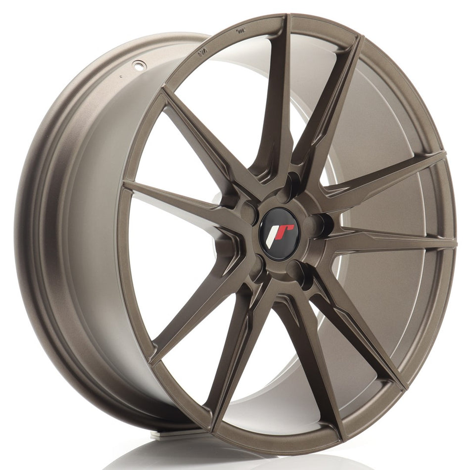 Japan Racing JR-21 20x8.5" (5 hole custom PCD) ET40, Bronze