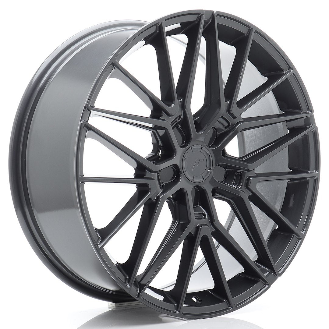 Llanta Japan Racing JR-38 20x9" 5 tornillos a medida ET20-45 gris hyper
