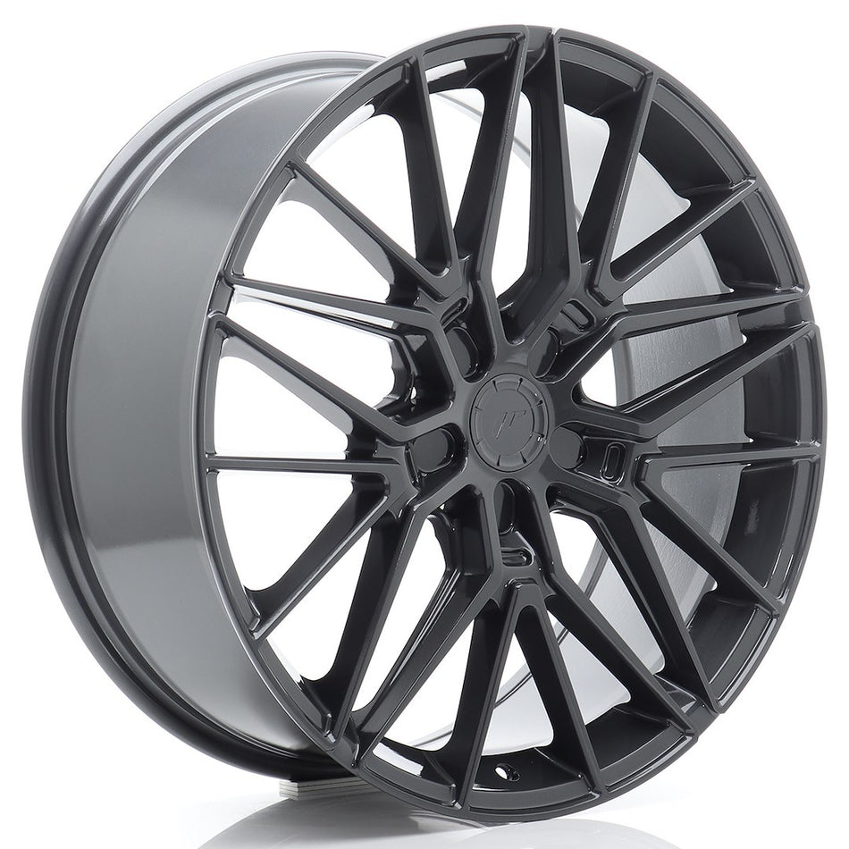 Llanta Japan Racing JR-38 20x9" 5 tornillos a medida ET20-45 gris hyper