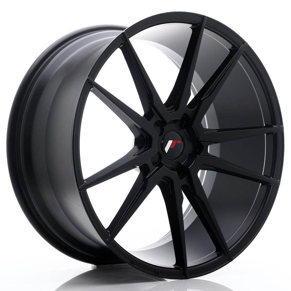 Japan Racing JR-21 Extreme Concave 22x10.5" (5 hole custom PCD) ET15-50, Flat Black