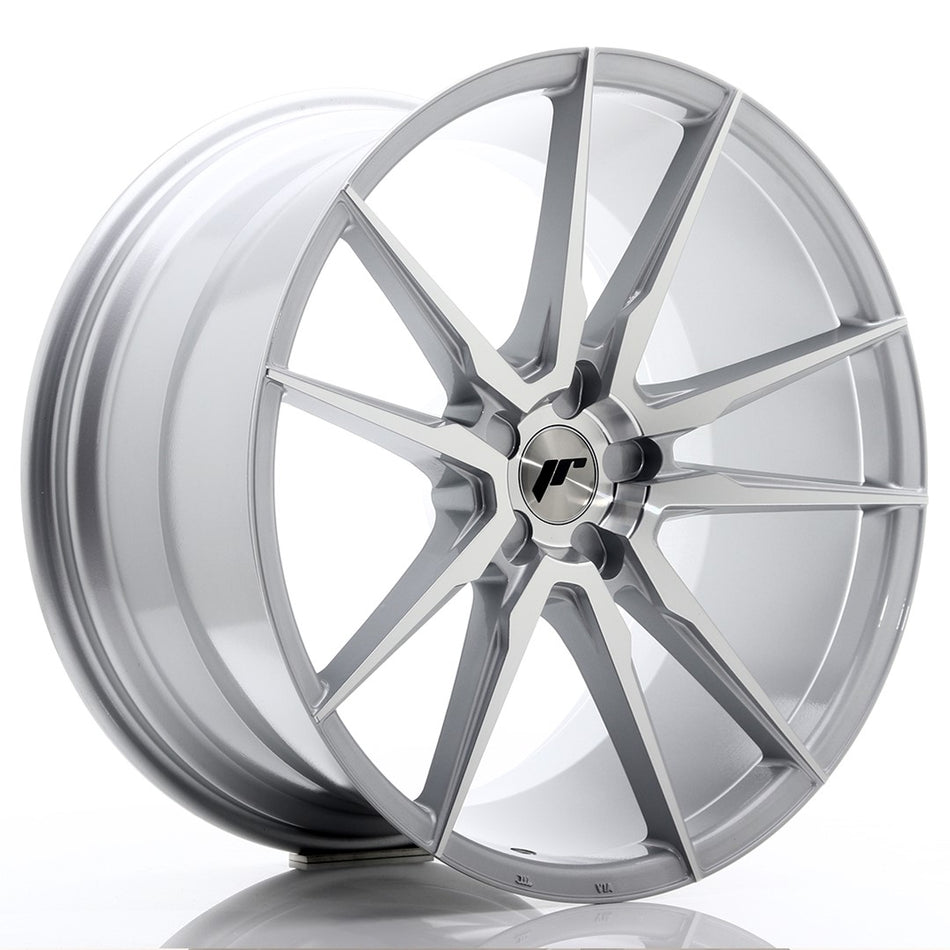 Japan Racing JR-21 21x11" (5 hole custom PCD) ET15-55, Silver
