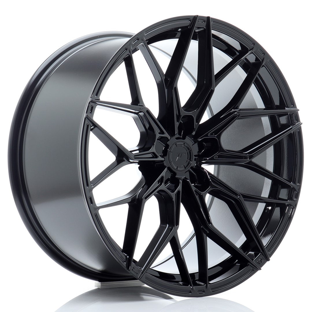 Llanta Japan Racing JR-46 20x10,5" 5 tornillos a medida ET15-35 negro brillo