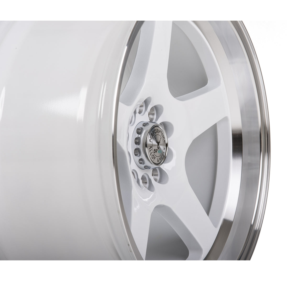 Llanta 59°North D-004 18x9,5" 5x100/108 ET20 blanco